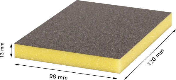EXPERT S473 Flex Sanding Pad 98 x 120 x 13 Fine