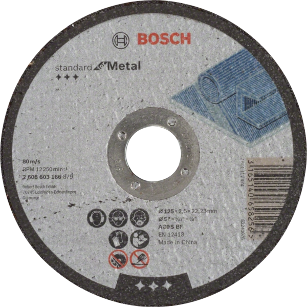 Standard for Metal Cutting Disc