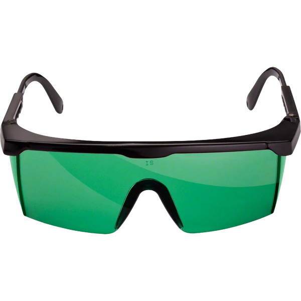 Laser viewing glasses (green) Professional