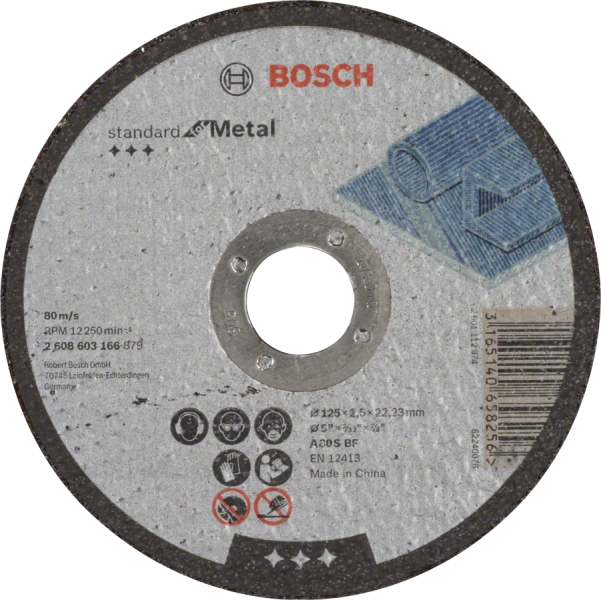 Standard for Metal Cutting Disc