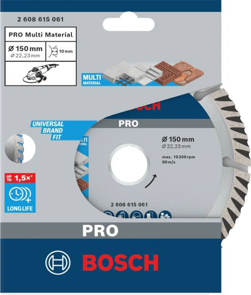 PRO Multi Material Diamond Cutting Disc
