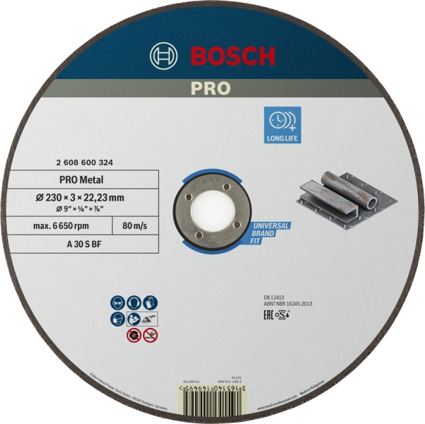 PRO Metal Bonded Cutting Disc